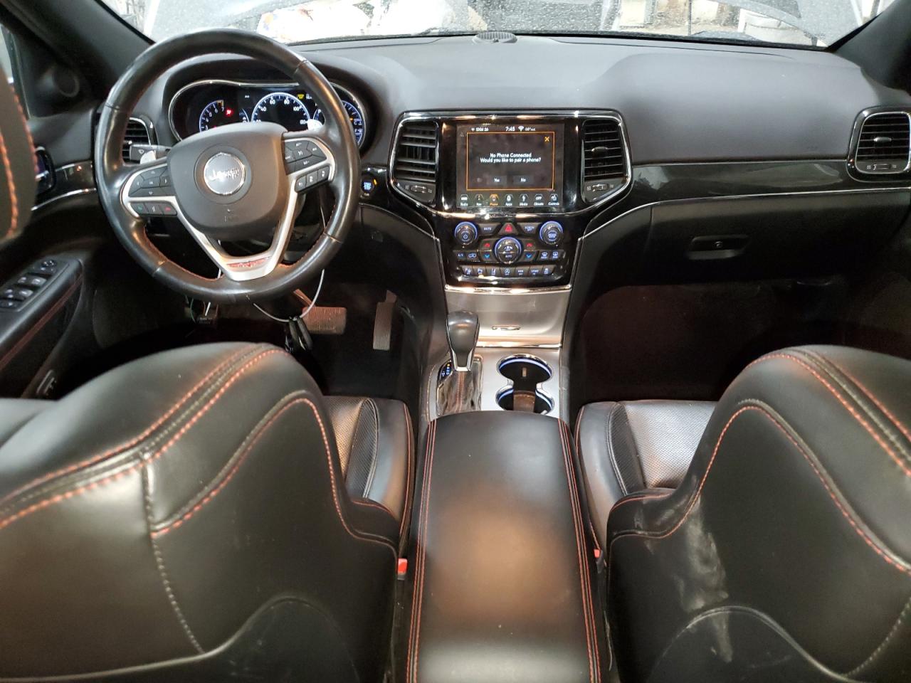 2019 Jeep Grand Cherokee VIN 1C4RJFLGXKC727518 Copart auction photo, front end damage thumbnail 8
