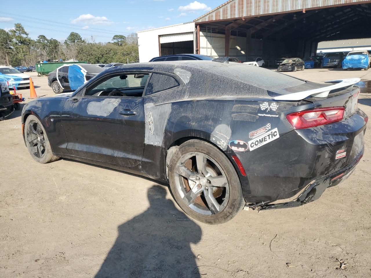 2016 Chevrolet Camaro VIN 1G1FH1R79G0137661 Copart auction photo, vandalism damage thumbnail 2