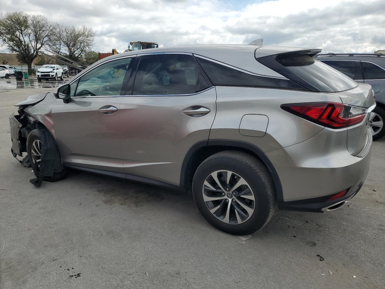 2022 Lexus RX VIN 2T2AZMAA4NC230058 Copart auction photo, front end / side damage thumbnail 2