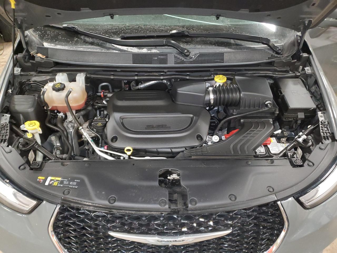 2022 Chrysler Pacifica VIN 2C4RC1BG6NR162386 Copart auction photo, rear end / side damage thumbnail 12