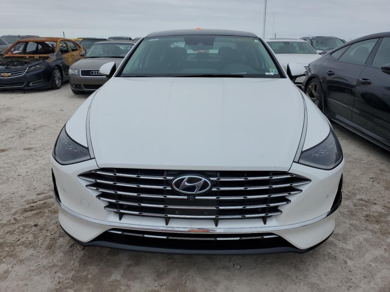2021 Hyundai Sonata VIN KMHL54JJ7MA017435 Copart auction photo, water/flood damage thumbnail 5