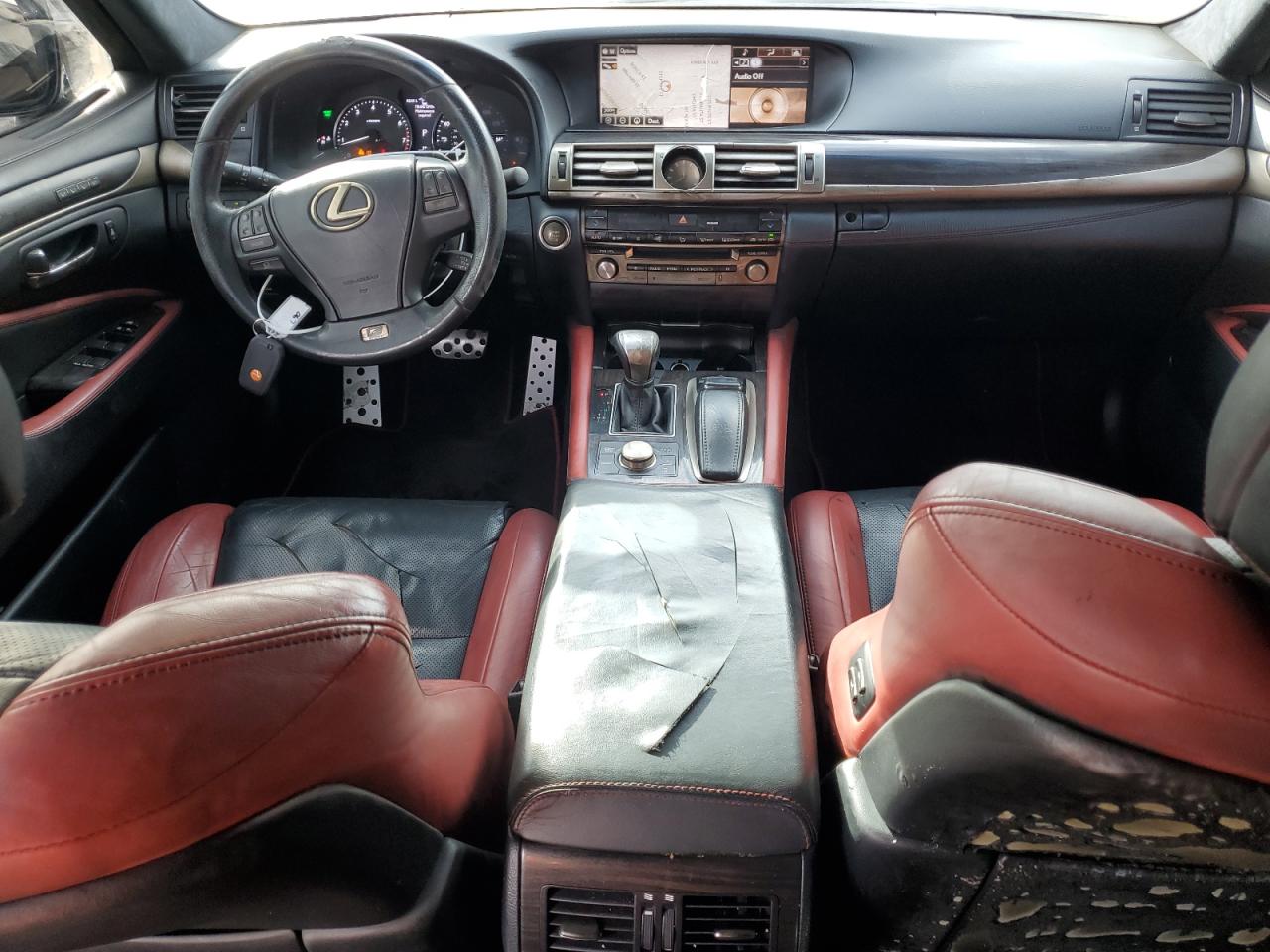 2015 Lexus LS VIN JTHBL5EF1F5135587 Copart auction photo, vandalism / burn - interior damage thumbnail 8