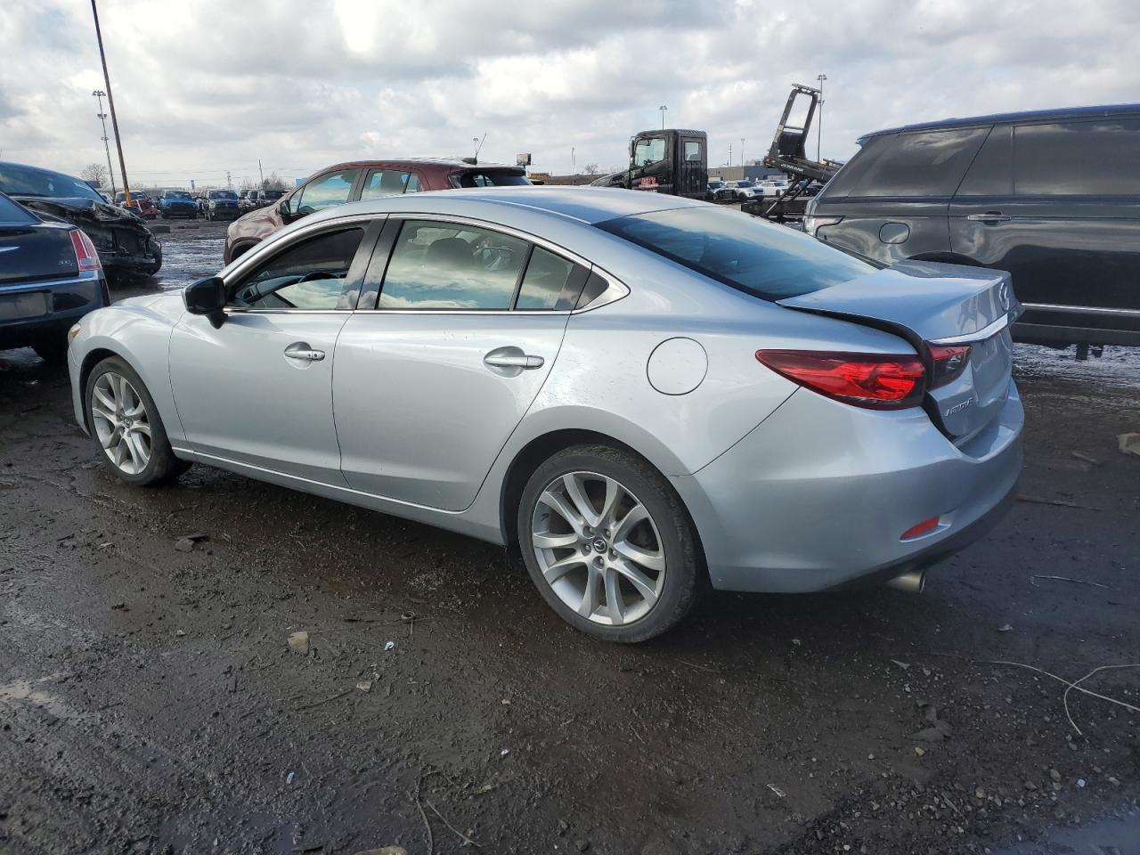 2017 Mazda 6 VIN JM1GL1V50H1116983 Copart auction photo, rear end damage thumbnail 2