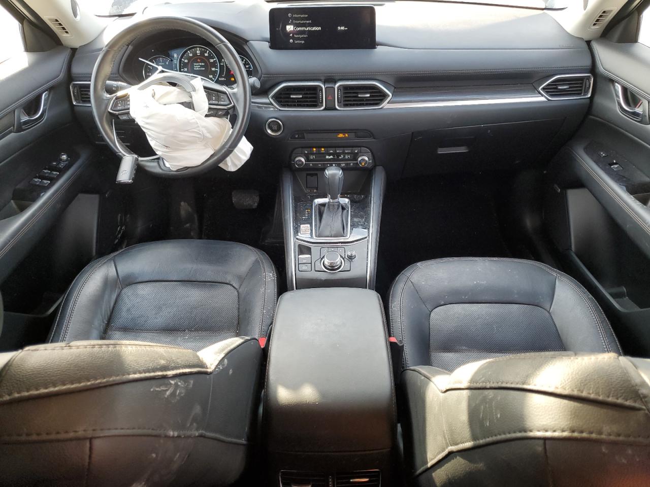 2022 Mazda CX-5 VIN JM3KFBEM5N1550463 Copart auction photo, front end / side damage thumbnail 8