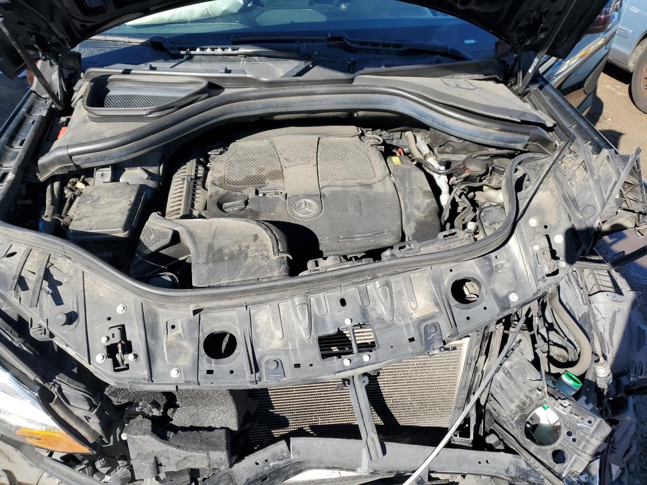 2017 Mercedes-Benz GLE VIN 4JGDA5HBXHA919846 Copart auction photo, front end damage thumbnail 13