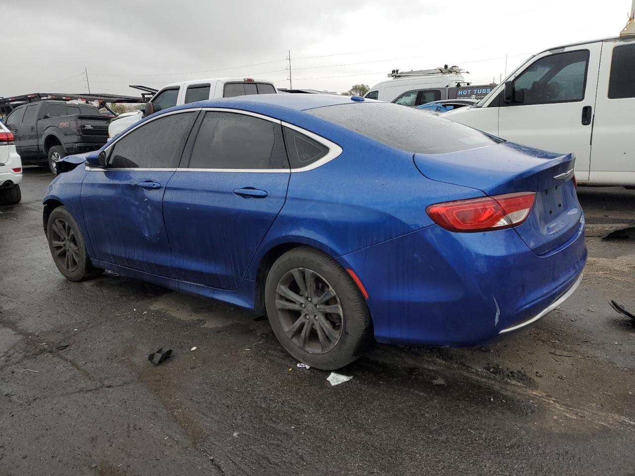 2015 Chrysler 200 VIN 1C3CCCAB8FN630967 Copart auction photo, front end damage thumbnail 2