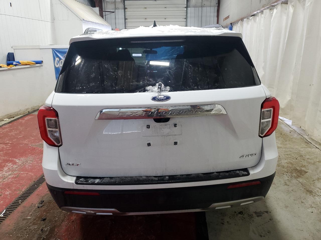 2023 Ford Explorer VIN 1FMSK8DH1PGB63383 Copart auction photo, side damage thumbnail 6