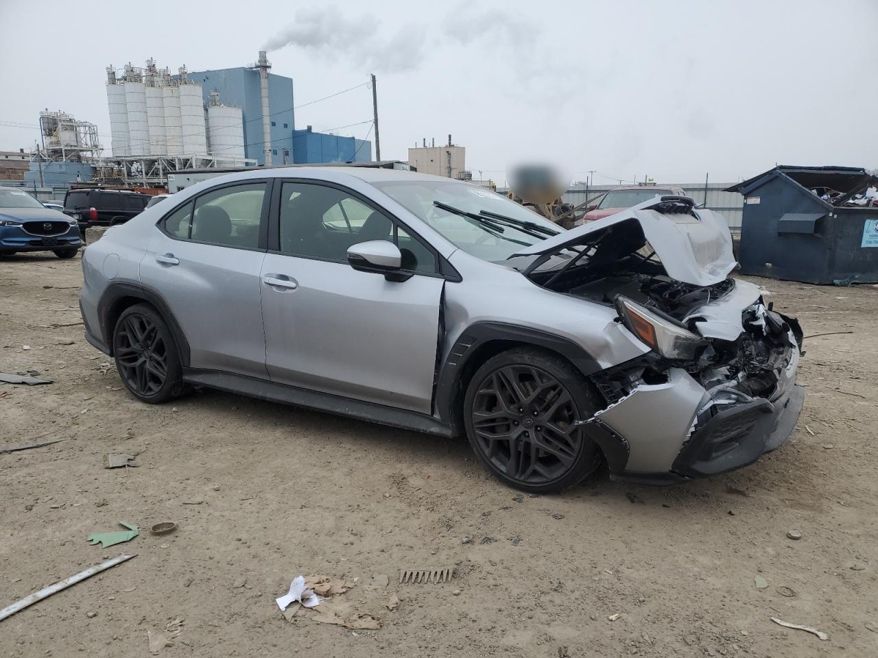 2024 Subaru WRX VIN JF1VBAY6XR9801970 Copart auction photo, front end damage thumbnail 4