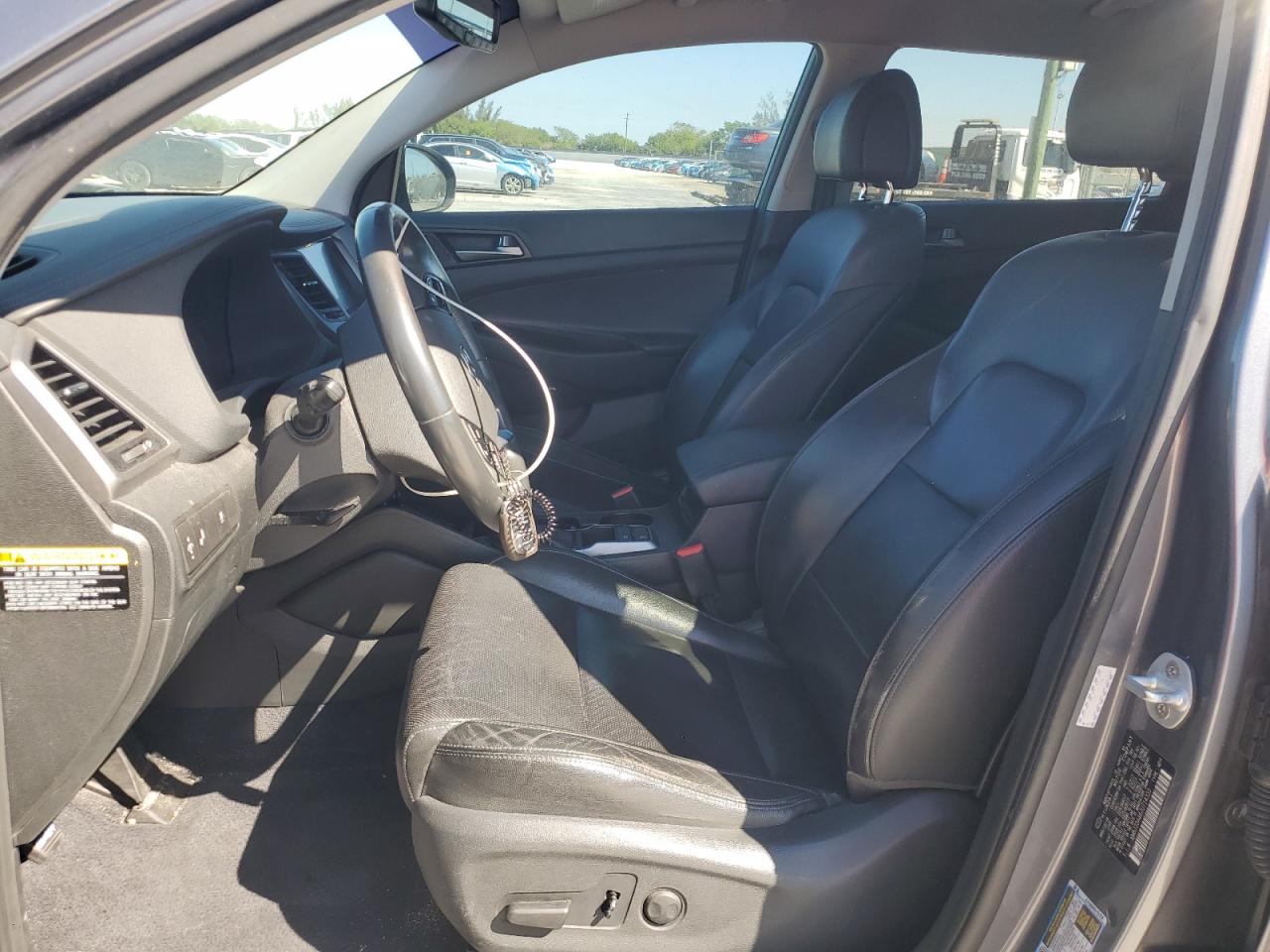 2018 Hyundai Tucson VIN KM8J33A46JU714333 Copart auction photo, front end damage thumbnail 7