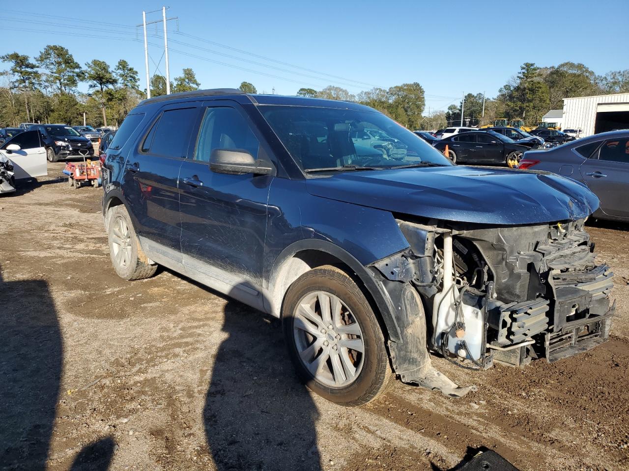 2018 Ford Explorer VIN 1FM5K7D88JGA41702 Copart auction photo, all over damage thumbnail 4