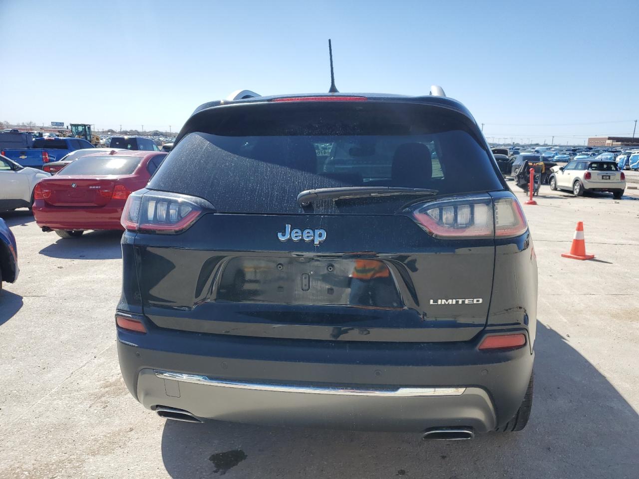 2019 Jeep Grand Cherokee VIN 1C4PJLDN0KD112828 Copart auction photo, side / front end damage thumbnail 6