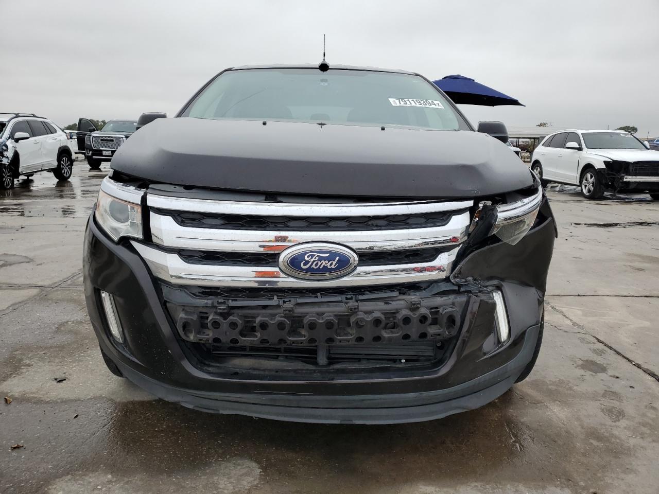 2013 Ford Edge VIN 2FMDK3K9XDBA09829 Copart auction photo, front end damage thumbnail 5