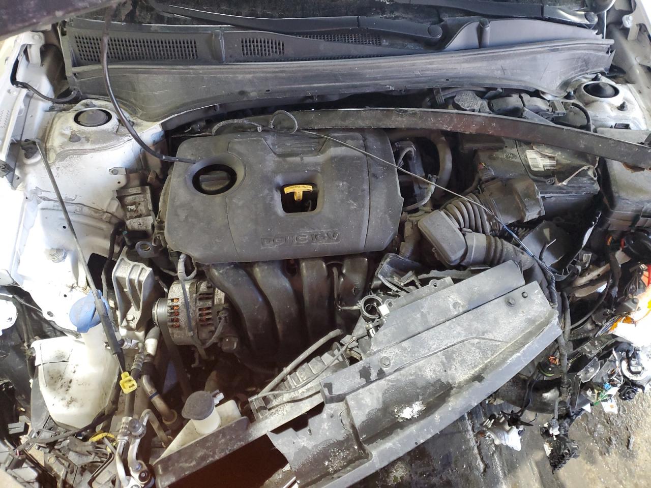 2021 KIA Forte VIN 3KPF34ADXME287015 Copart auction photo, front end / minor dent/scratches damage thumbnail 12
