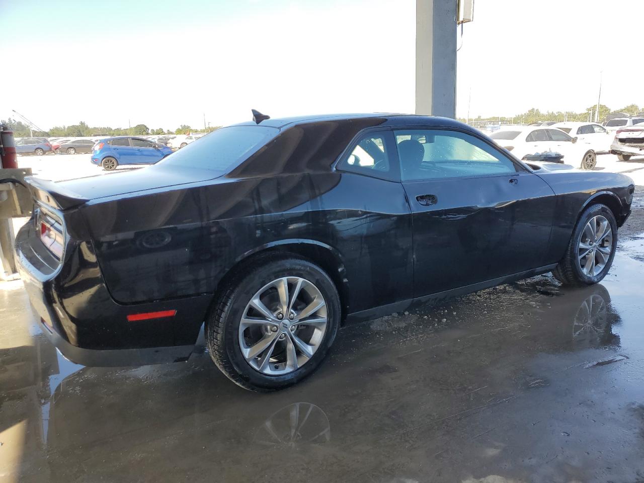 2021 Dodge Challenger VIN 2C3CDZGG8MH677652 Copart auction photo, side / minor dent/scratches damage thumbnail 3