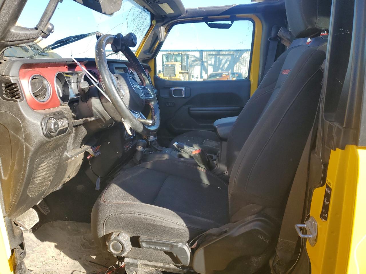 2021 Jeep Wrangler VIN 1C4HJXCN2MW768131 Copart auction photo, rear end damage thumbnail 7