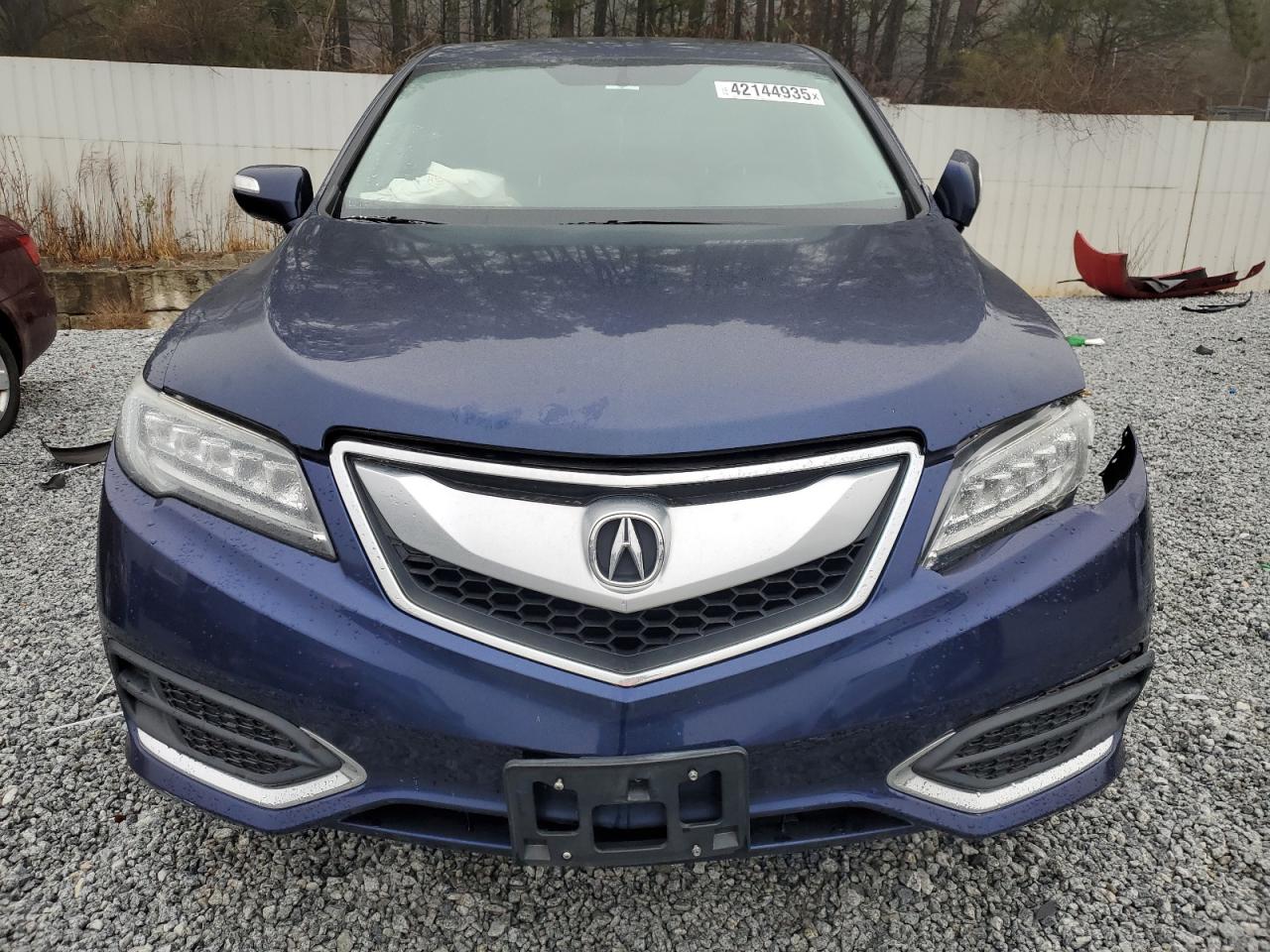 2018 Acura RDX VIN 5J8TB3H59JL013369 Copart auction photo, front end / side damage thumbnail 5