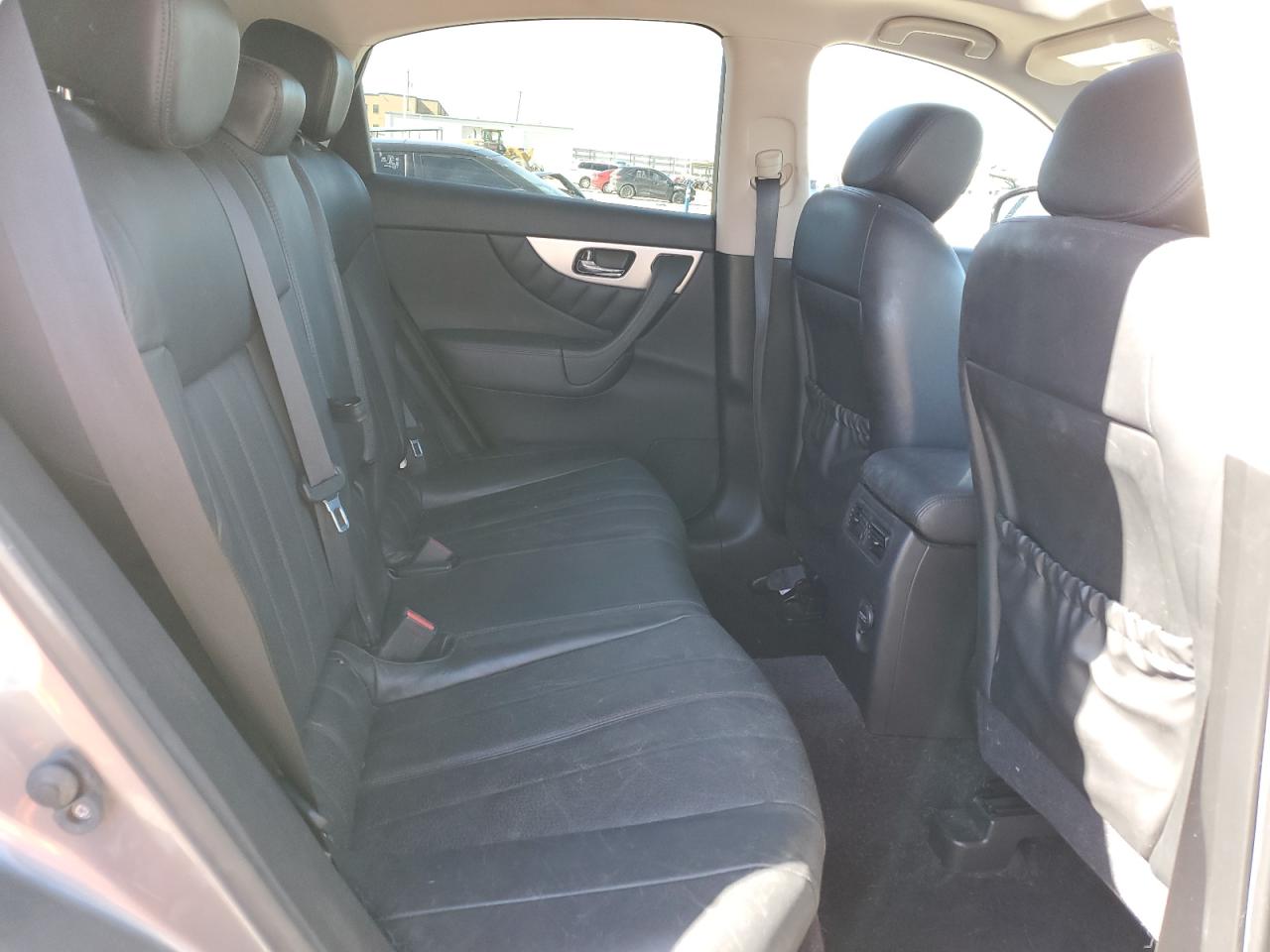 2016 Infiniti QX70 VIN JN8CS1MU2GM671820 Copart auction photo, front end / side damage thumbnail 11
