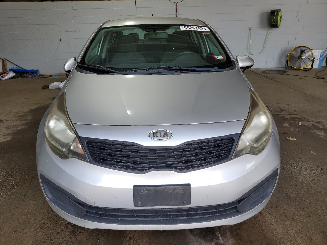 2012 KIA Rio VIN KNADM4A36C6072826 Copart auction photo, side / minor dent/scratches damage thumbnail 5