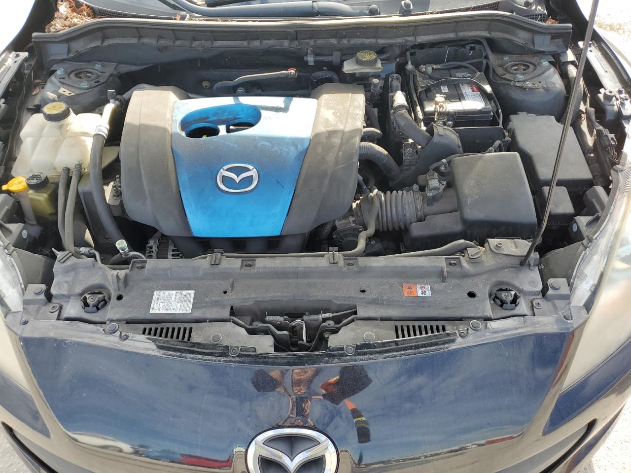 2013 Mazda 3 VIN JM1BL1L74D1834870 Copart auction photo, side damage thumbnail 13