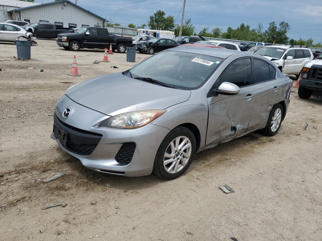 2013 Mazda 3 VIN JM1BL1V7XD1717954