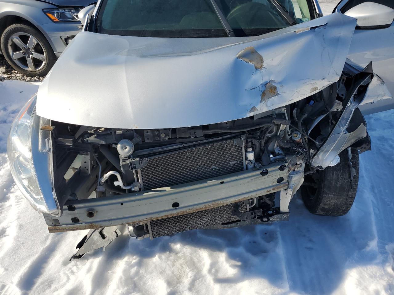 2017 Nissan Versa VIN 3N1CN7AP6HL860554 Copart auction photo, front end damage thumbnail 11