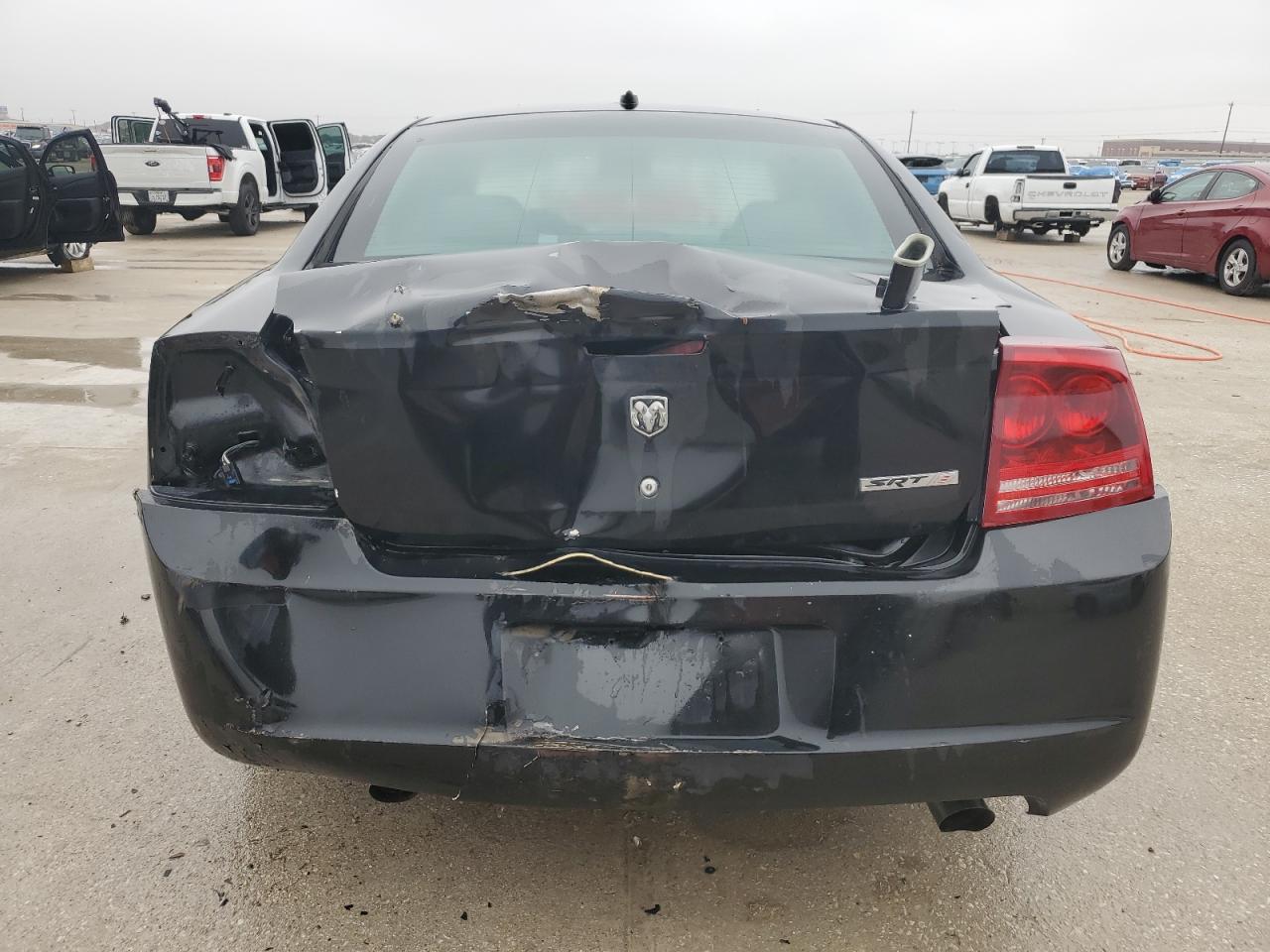 2008 Dodge Charger VIN 2B3KA73W18H154739 Copart auction photo, rear end / minor dent/scratches damage thumbnail 6