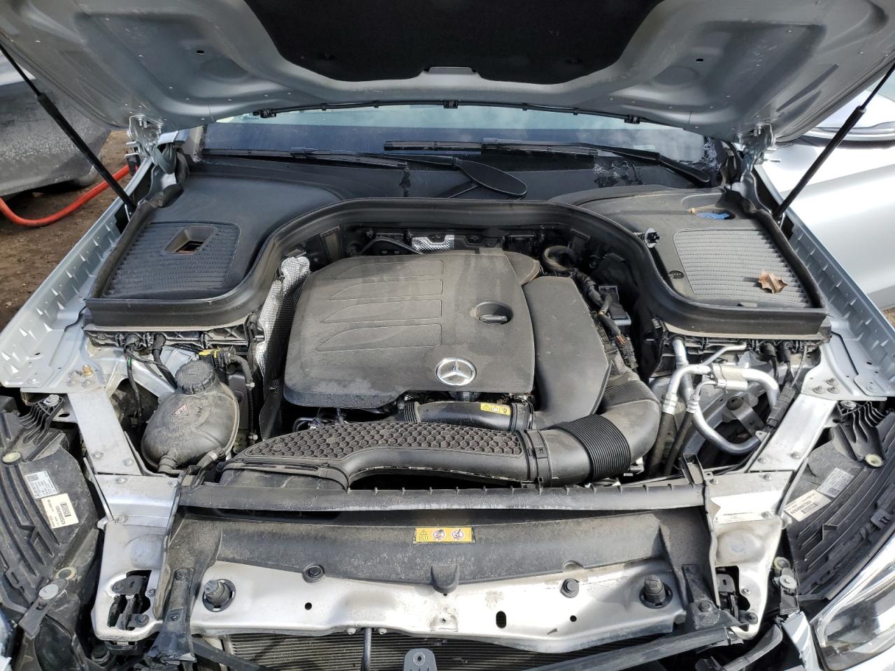 2020 Mercedes-Benz GLC VIN WDC0G8EBXLF743667 Copart auction photo, front end damage thumbnail 12