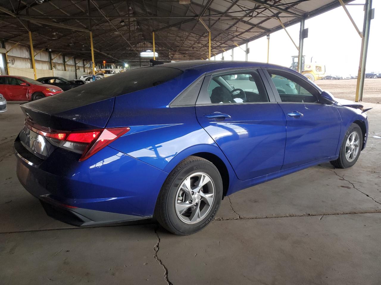 2022 Hyundai Elantra VIN 5NPLL4AG7NH073125 Copart auction photo, front end damage thumbnail 3
