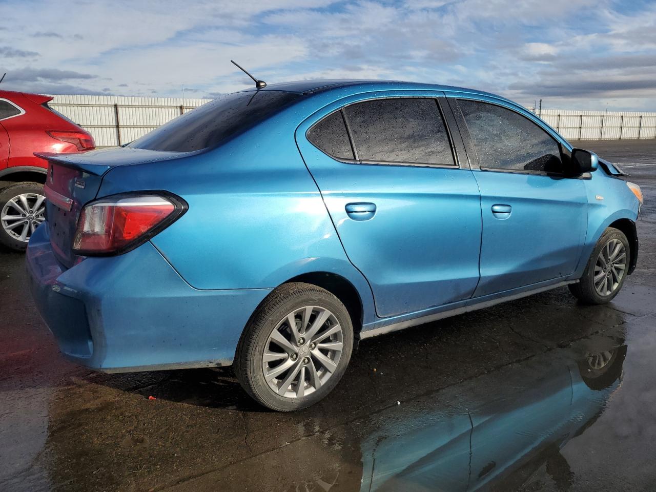 2021 Mitsubishi Mirage VIN ML32FUFJXMHF01456 Copart auction photo, front end damage thumbnail 3
