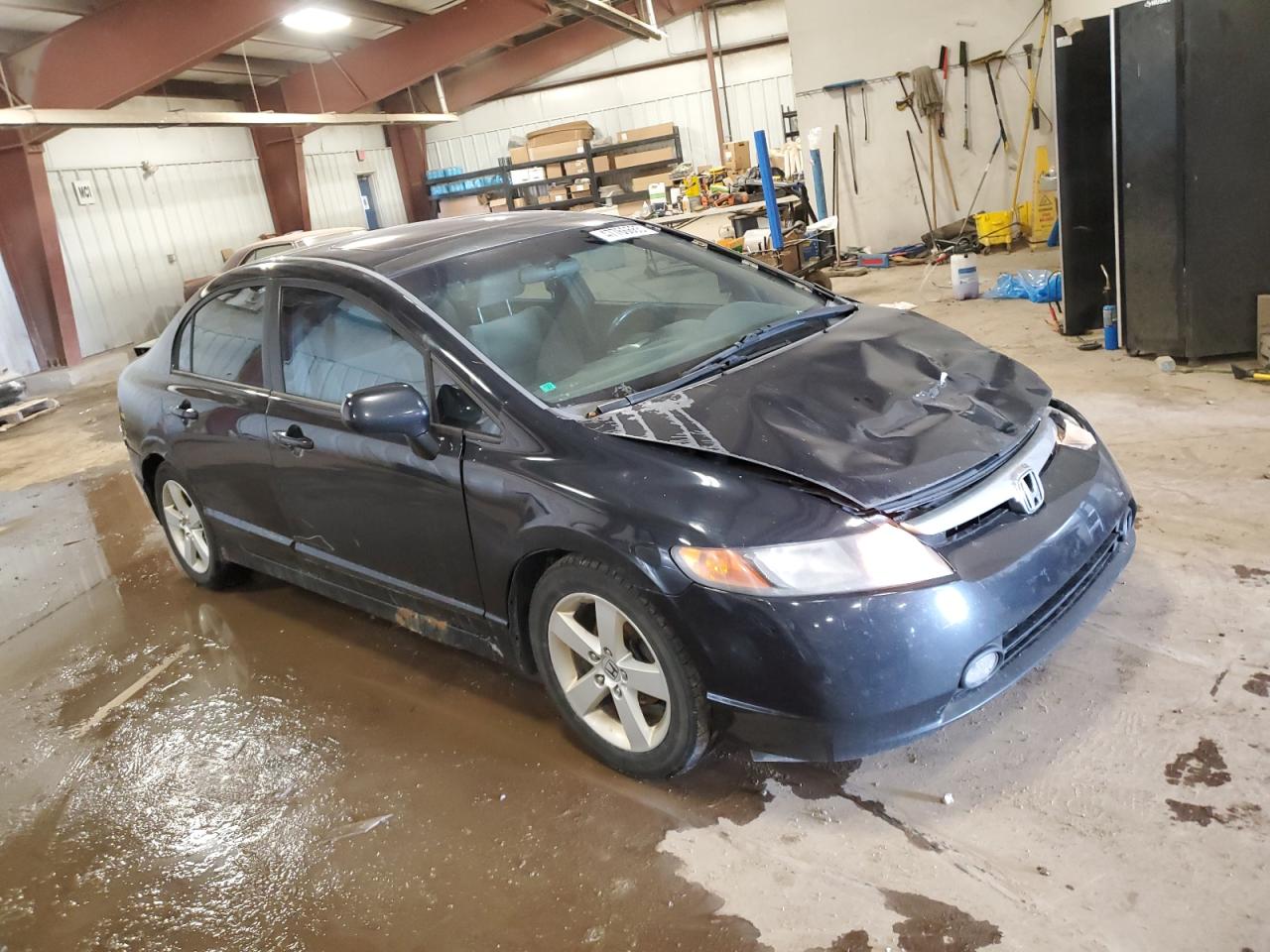 2007 Honda Civic VIN 1HGFA16857L001679 Copart auction photo, front end / minor dent/scratches damage thumbnail 4