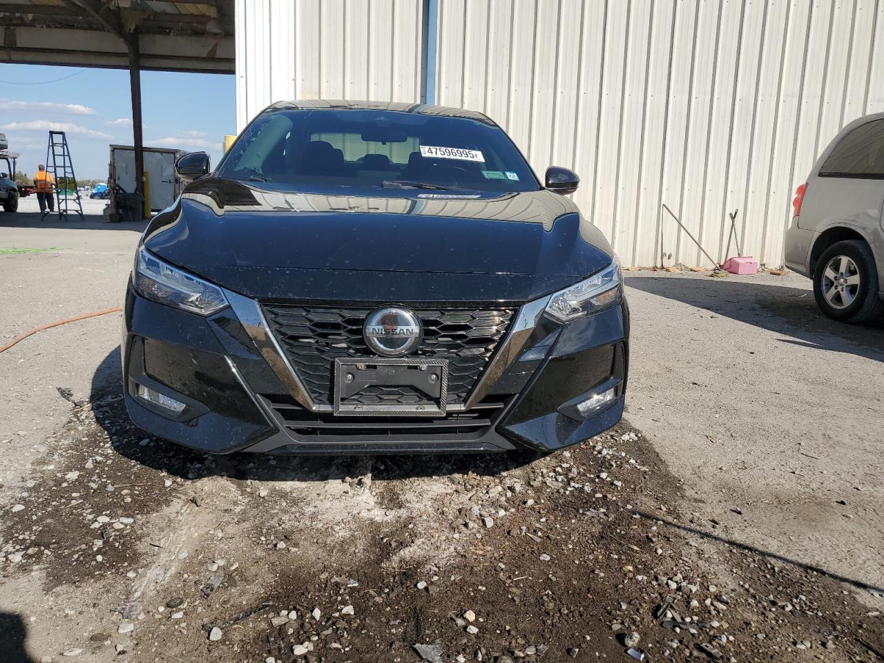 2020 Nissan Sentra VIN 3N1AB8DV5LY241021 Copart auction photo, side / rear end damage thumbnail 5