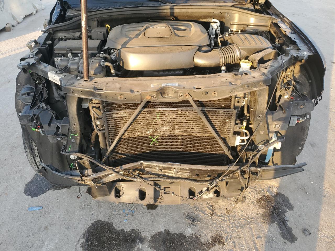 2017 Dodge Durango VIN 1C4RDHDG6HC928536 Copart auction photo, front end damage thumbnail 12
