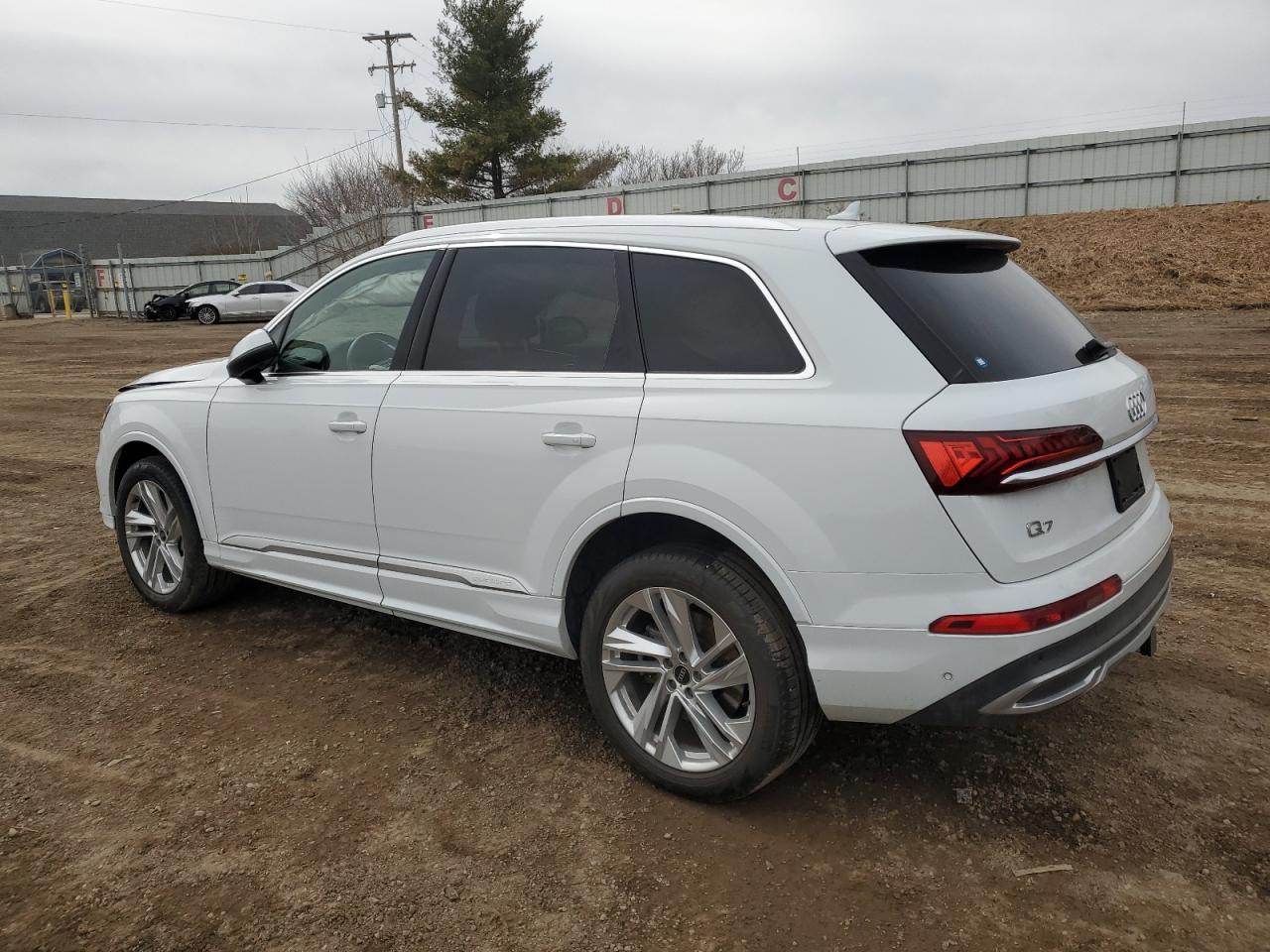 2021 Audi Q7 VIN WA1AXAF70MD023877 Copart auction photo, front end / minor dent/scratches damage thumbnail 2