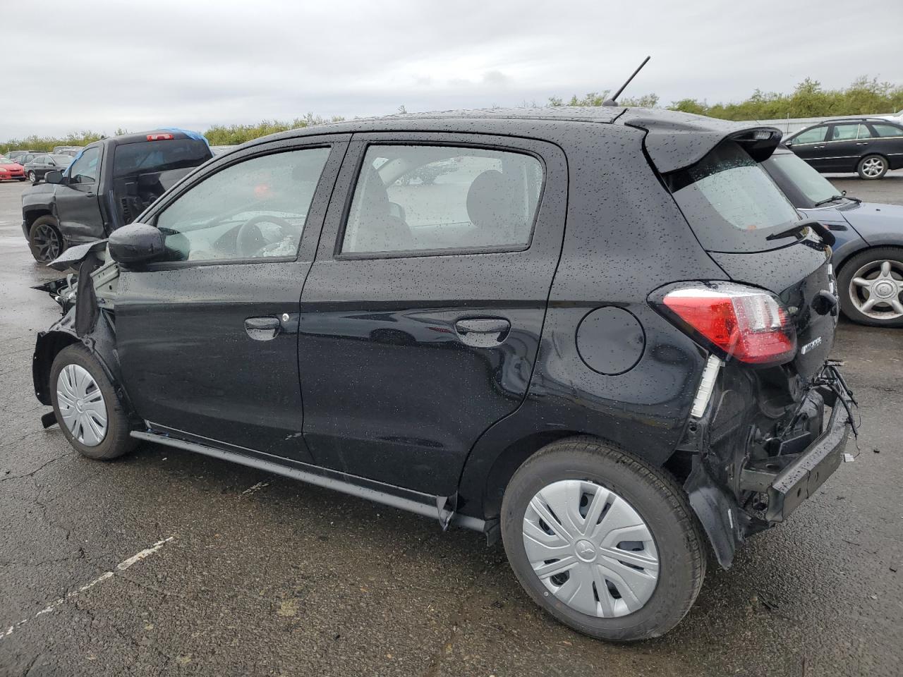2024 Mitsubishi Mirage VIN ML32AUHJ5RH013760 Copart auction photo, front end / rear end damage thumbnail 2