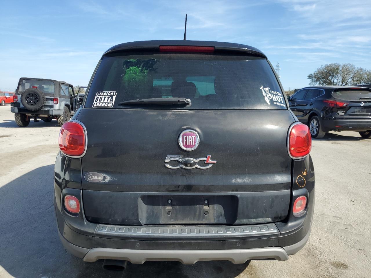 2014 Fiat 500 VIN ZFBCFADH2EZ009533 Copart auction photo, front end / minor dent/scratches damage thumbnail 6