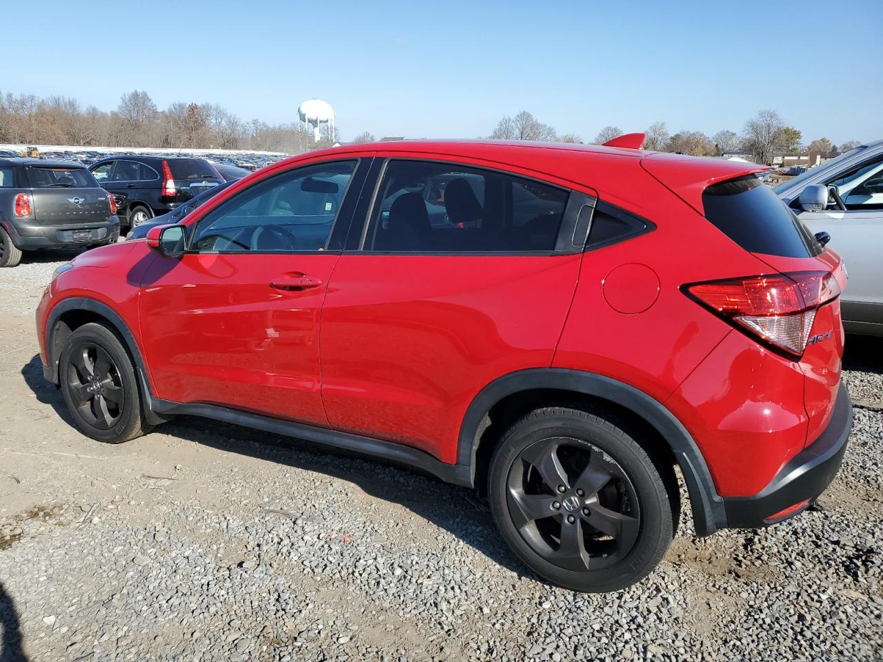 2018 Honda HR-V VIN 3CZRU6H58JG704713 Copart auction photo, undercarriage / rear end damage thumbnail 2