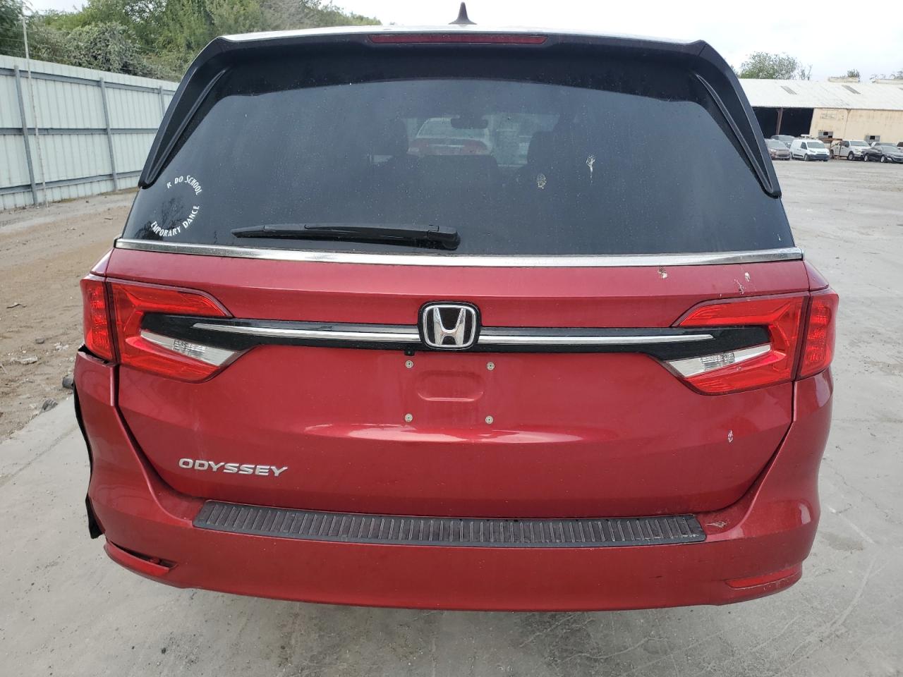 2022 Honda Odyssey VIN 5FNRL6H73NB055070 Copart auction photo, side damage thumbnail 6