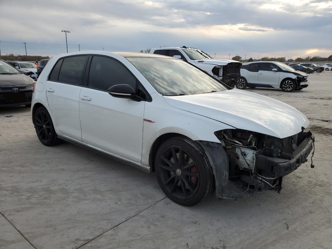 2021 Volkswagen GTI VIN 3VW5T7AU8MM010721 Copart auction photo, front end damage thumbnail 4