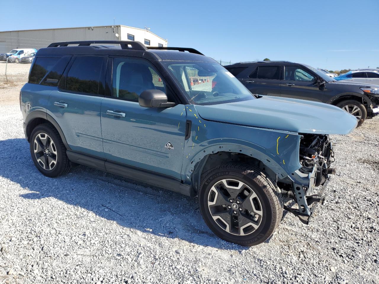 2022 Ford Bronco VIN 3FMCR9C6XNRD33235 Copart auction photo, front end damage thumbnail 4