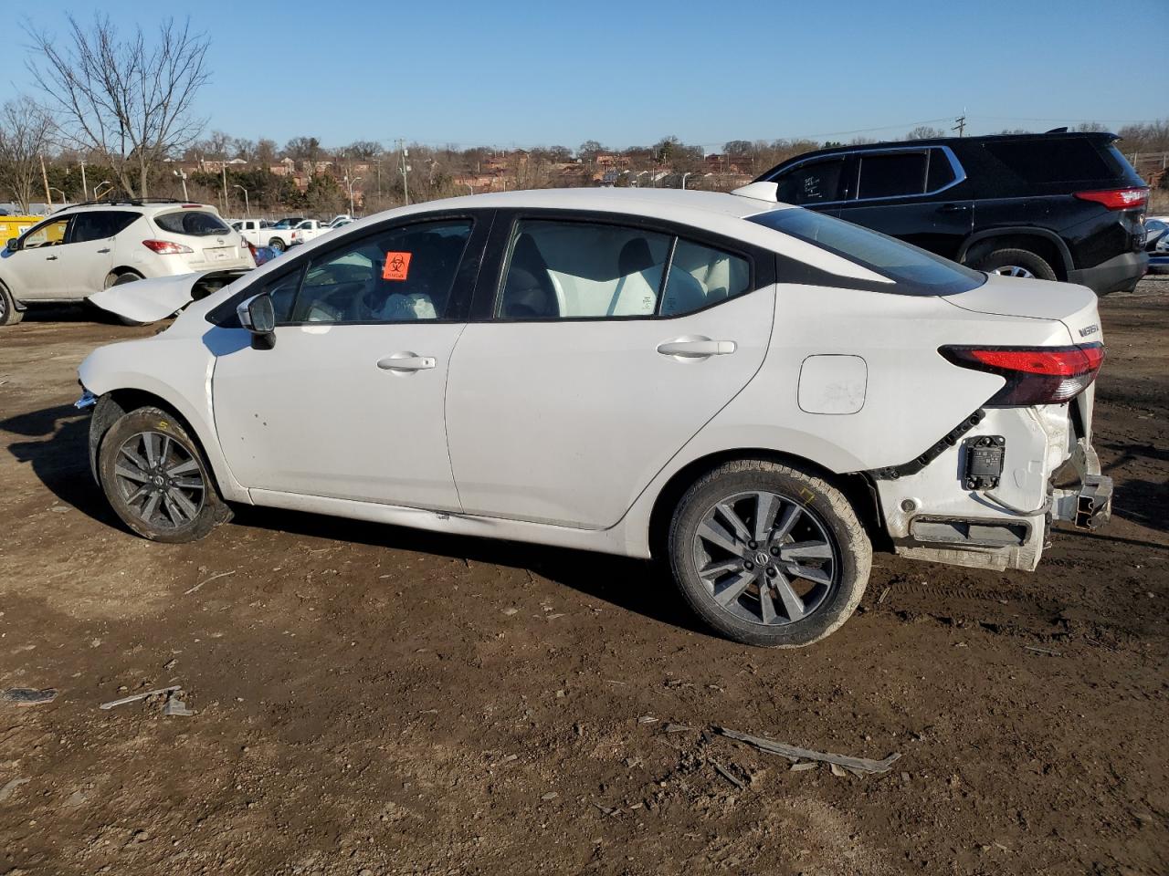 2021 Nissan Versa VIN 3N1CN8EV1ML836400 Copart auction photo, all over damage thumbnail 2