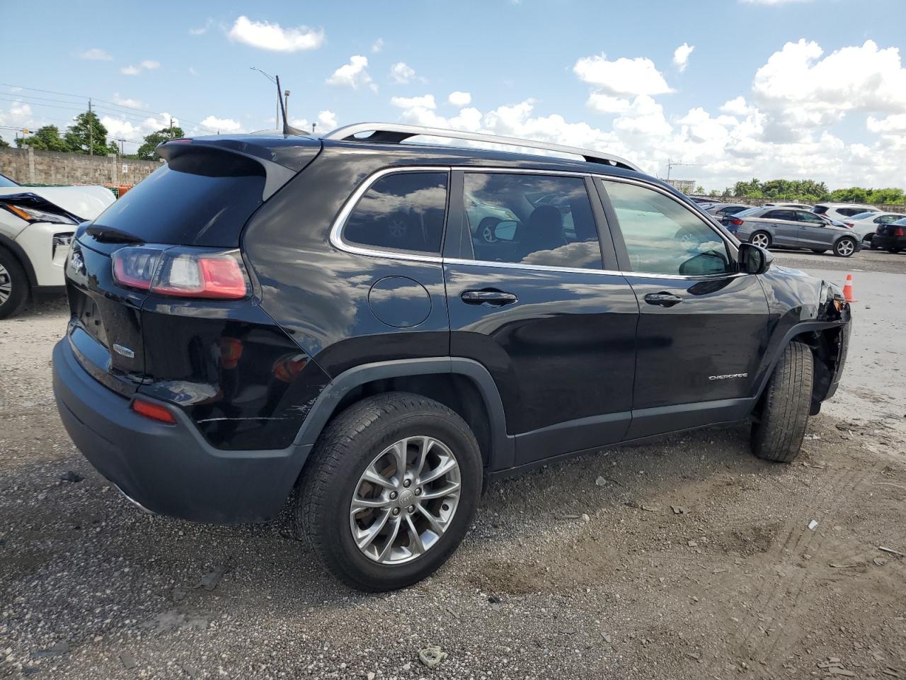 2019 Jeep Grand Cherokee VIN 1C4PJMLXXKD230412 Copart auction photo, all over damage thumbnail 3