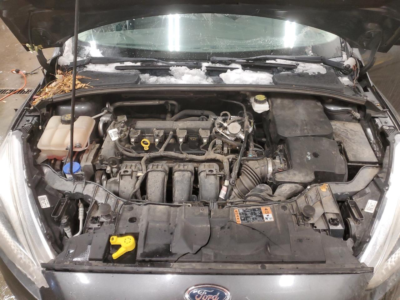 2018 Ford Focus VIN 1FADP3K2XJL204761 Copart auction photo, all over damage thumbnail 11