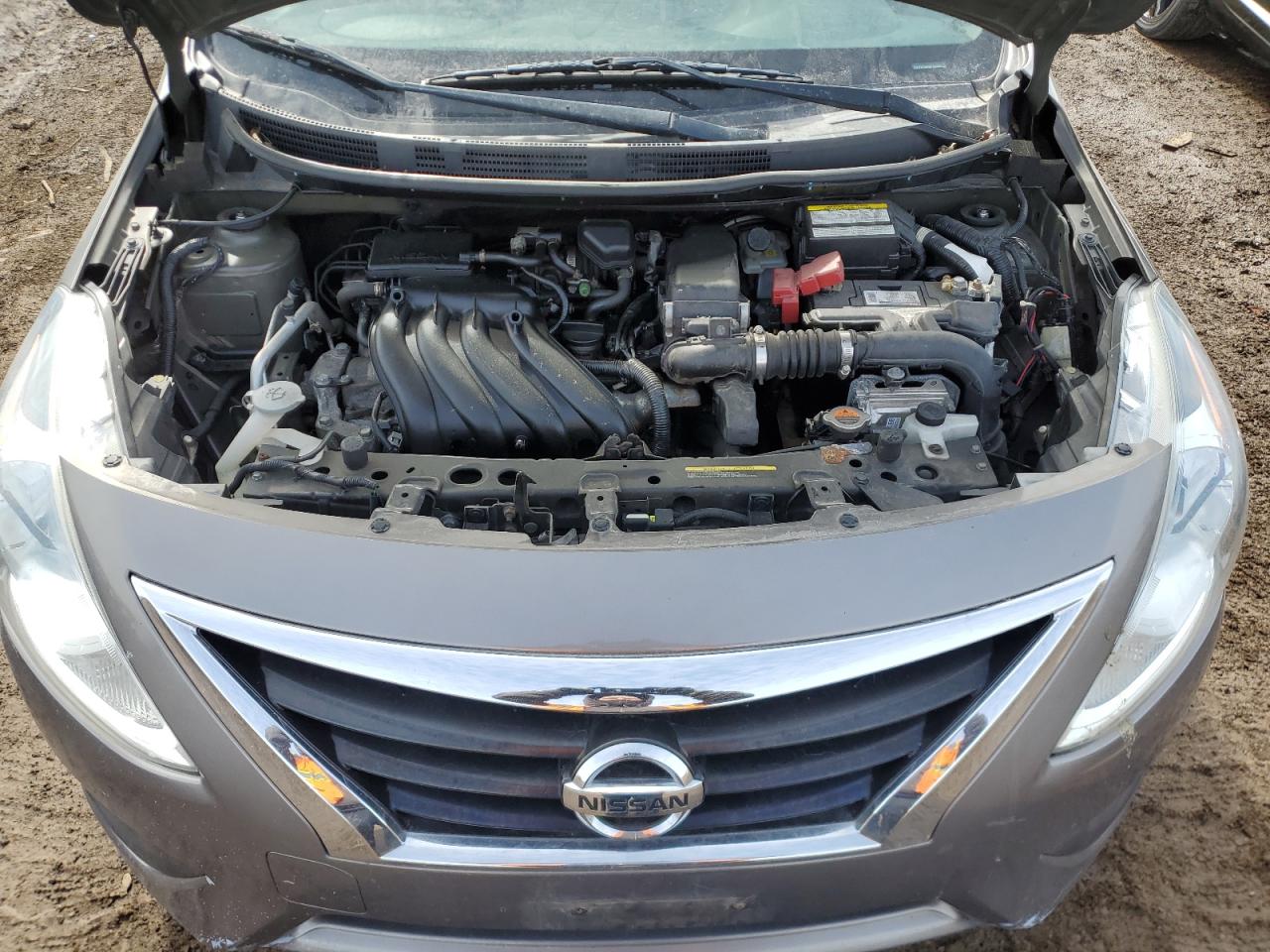 2015 Nissan Versa VIN 3N1CN7AP9FL880567 Copart auction photo, rear end damage thumbnail 11