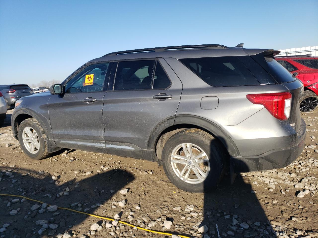 2021 Ford Explorer VIN 1FMSK8DH7MGB00400 Copart auction photo, biohazard/chemical damage thumbnail 2