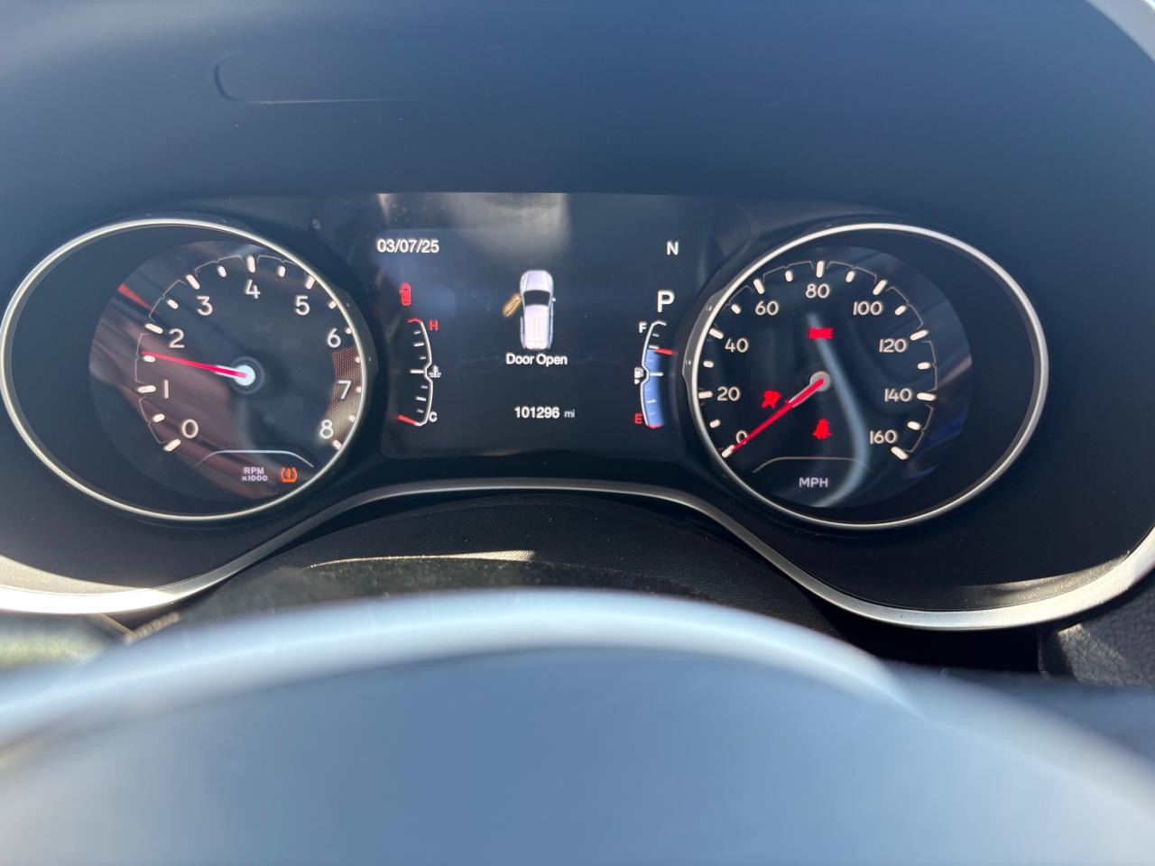 2018 Jeep Compass VIN 3C4NJCBB7JT438389 Copart auction photo, front end / side damage thumbnail 9