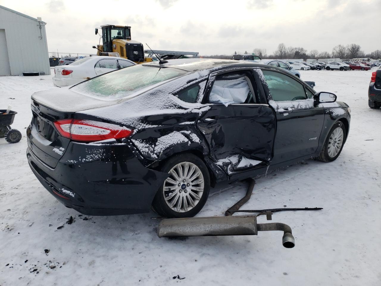 2014 Ford Fusion VIN 3FA6P0LU3ER328577 Copart auction photo, side / minor dent/scratches damage thumbnail 3