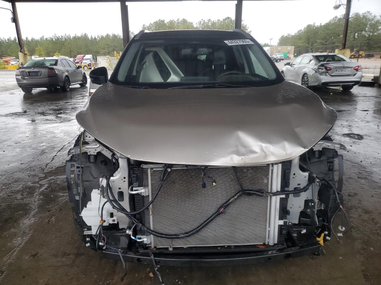 2021 Nissan Rogue VIN JN8AT3CAXMW006462 Copart auction photo, front end / rejected repair damage thumbnail 5