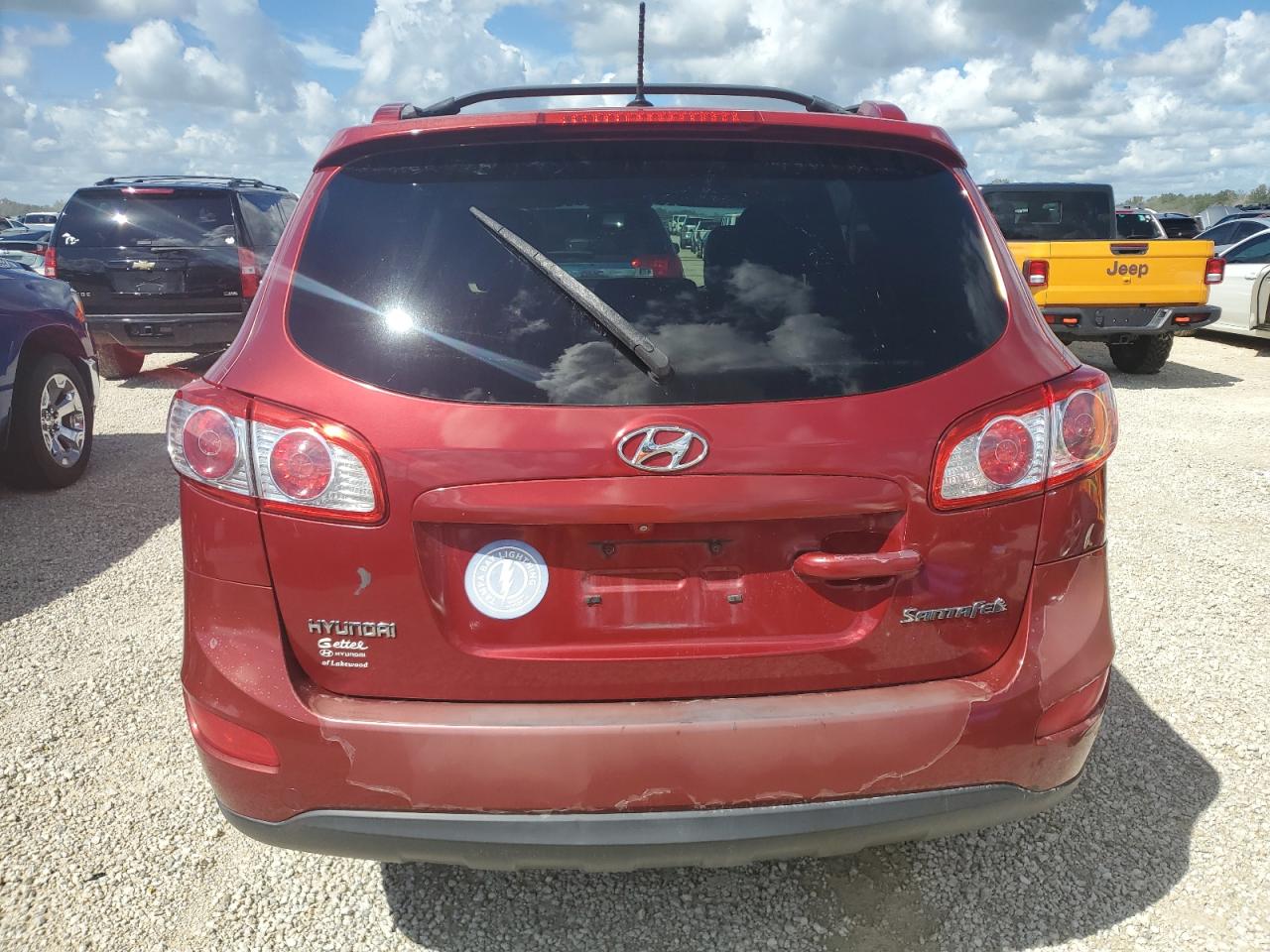 2011 Hyundai Santa Fe VIN 5XYZH4AG0BG043186 Copart auction photo, water/flood damage thumbnail 6