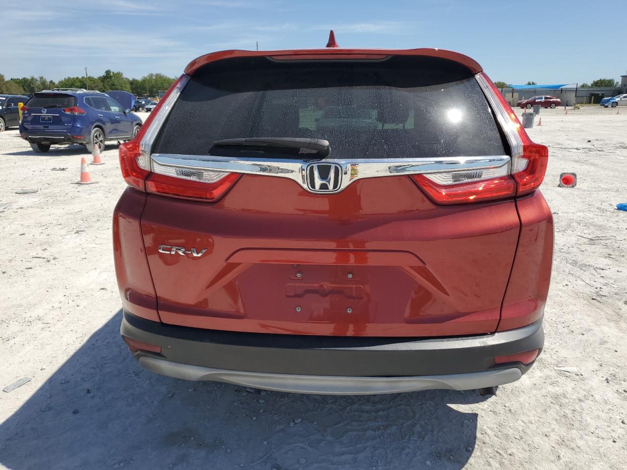 2019 Honda CR-V VIN 2HKRW1H58KH505804 Copart auction photo, front end damage thumbnail 6