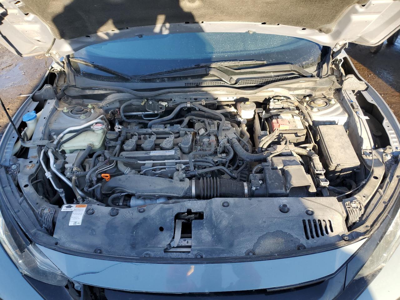 2018 Honda Civic VIN SHHFK7H40JU216680 Copart auction photo, rear end / side damage thumbnail 11